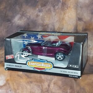 American Muscle Plymouth Prowler 1:18 Die Cast Metal Candy Magenta Ertl 1995